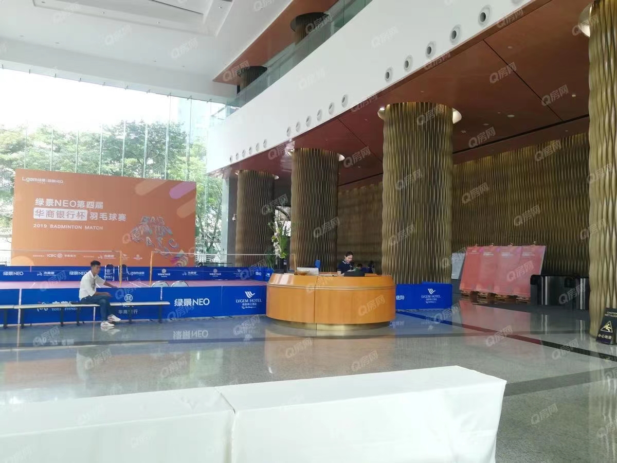 NEO企業(yè)大道，綠景廣場(chǎng)均價(jià)-255元/平